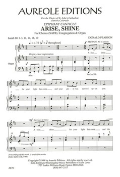 Arise, Shine (Epiphany Canticle)