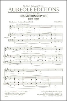 Communion Service, Rite I (Choral Score)