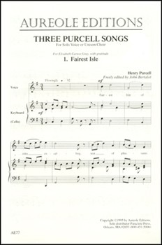 Three Purcell Songs