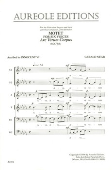 Ave Verum Corpus: Motet for Six Voices
