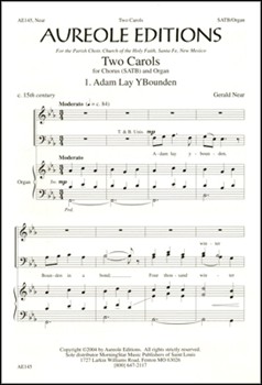Two Carols by Near Gerald for SATB