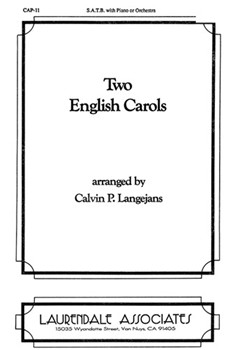 Two English Carols (Choral Score)