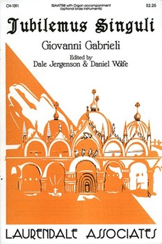 Jubilemus Singuli (Choral Score)