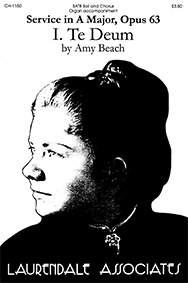 Te Deum from Service in A Major Opus 63