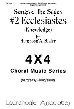 #2 Ecclesiastes (Knowledge) (Choral Score)