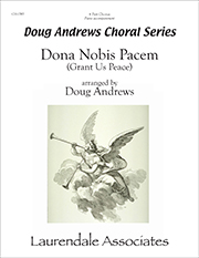 Dona Nobis Pacem by Andrews Doug - Andrews Doug - for SATB and Piano