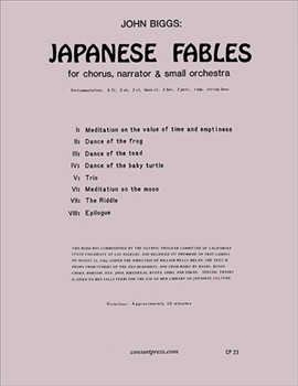 Japanese Fables (Full Score)