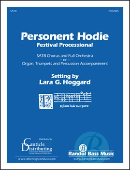 Personent Hodie by Hoggard Lara G. - Hoggard Lara - for SATB