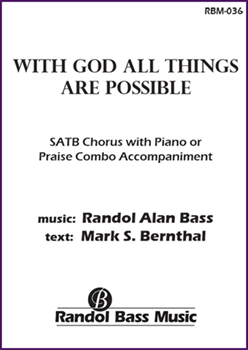With God All Things Are Possible (Choral Score)