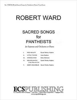 Sacred Songs for Pantheists (Piano/Vocal Score)