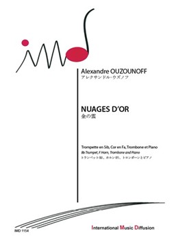 NUAGES D'OR TROMPETTE SIB, COR, TROMBONE & PIANO