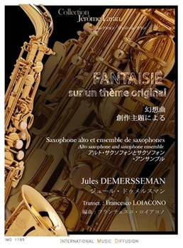 FANTAISIE SUR UN THEME ORIGINAL SAXOPHONE ALTO ET ENSEMBLE DE SAXOPHONES