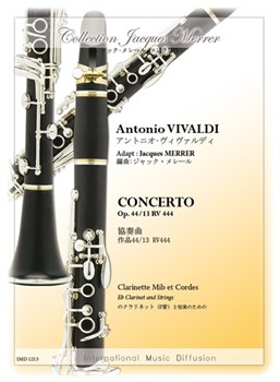 CONCERTO OP.44/13 RV444 CLARINETTE MIB & CORDES