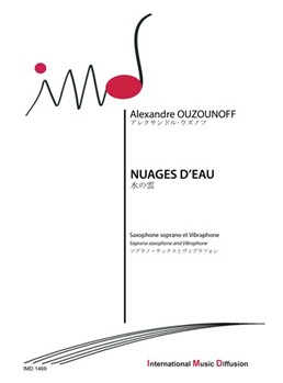 NUAGES D'EAU POUR SAXOPHONE SOPRANO & VIBRAPHONE