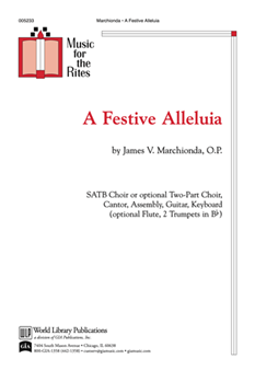 Festive Alleluia by Marchionda James V for SATB (Opt/2 Pt Choir)