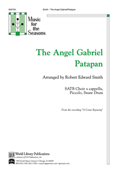 Angel Gabriel by - Smith Robert Edward - for SATB a cappella