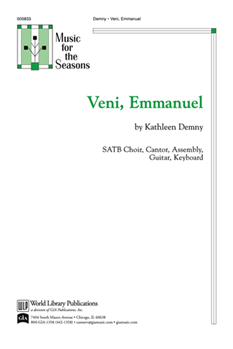 Veni Emmanuel by Demny Kathleen for SATB