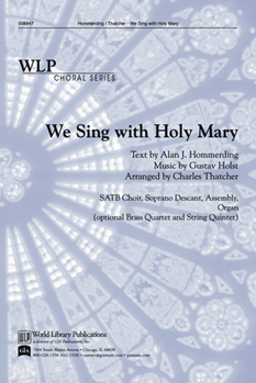 We Sing With Holy Mary by Holst Gustav - Thatcher Charles - for SATB