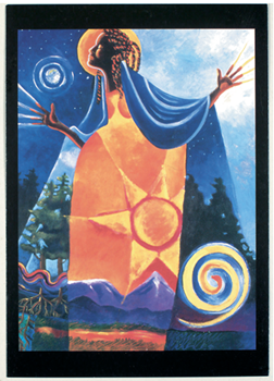 Queen of Heaven Postcard