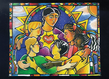 All Are Welcome/Prayer For Youth Postcard