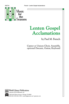 Lenten Gospel Acclamations
