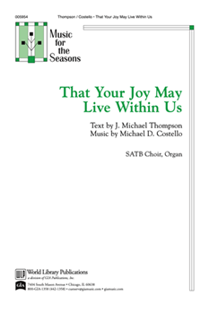 That Your Joy May Live within Us