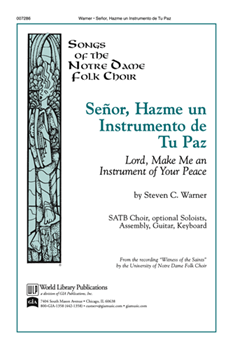 Senor, Hazme Un Instrumento de Tu Paz