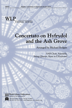 Concertato on Hyfrydol and the Ash Grove Full Score-arr. Bogdan
