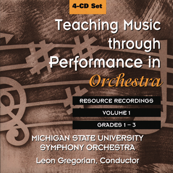 Teaching Music Through Performance In Orchestra by Allen M and Others for CD (Vol 1 Orch)