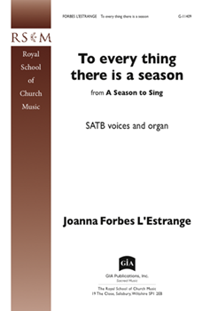 To Every Thing There Is a Season