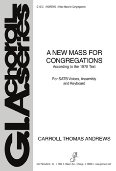 A New Mass for Congregations - SATB edition