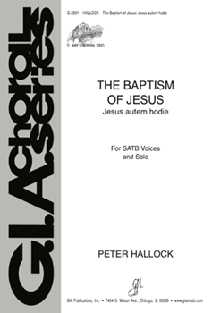 Baptism Of Jesus by Hallock Peter for SATB