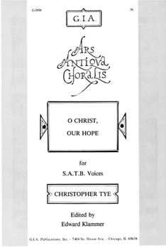 O Christ, Our Hope