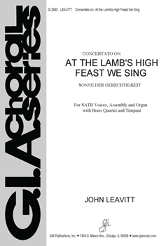 At the Lamb's High Feast We Sing by Leavitt John for Inst Pak