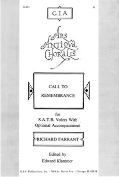 Call to Remembrance