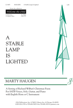 A Stable Lamp Is Lighted