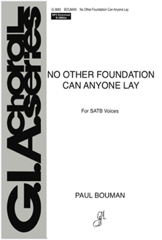No Other Foundation Can Anyone Lay