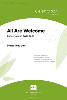 All Are Welcome by Hogan Marty for SATB