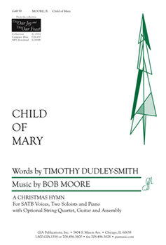 Child of Mary by Moore Bob for SATB 2 so