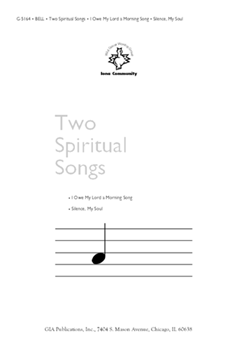 Two Spiritual Songs by Bell John for SATB