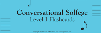 Conversational Solfege - Flash Cards by Feierabend for Flash Cards