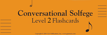 Conversational Solfege - Flash Cards by Feierabend for Flash Cards