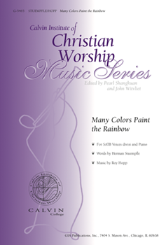 Many Colors Paint the Rainbow by Hopp Roy for SATB