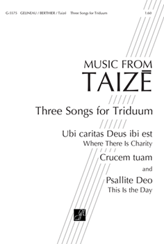 Three Songs for Triduum