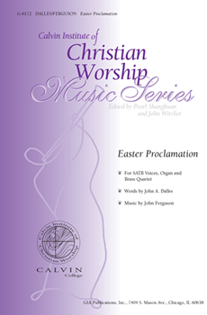 Easter Proclamation by Ferguson John - Pearl Shangkuan - for SATB