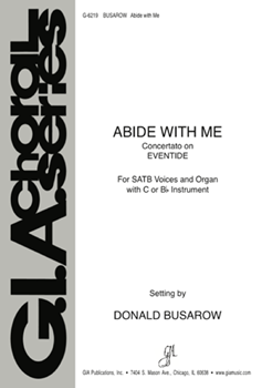 Abide With Me by Monk William Henry - Busarow Donald - for SATB