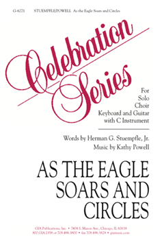 As The Eagle Soars & Circles by Powell Kathy for SAB and Piano