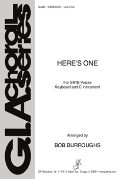 Here's One by - Burroughs Bob - for SATB