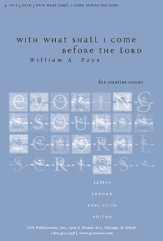 With What Shall I Come before the Lord