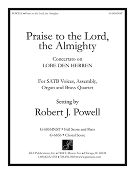 Concertato on Praise the Lord the Almighty by - Powell Robert - for Inst Pak